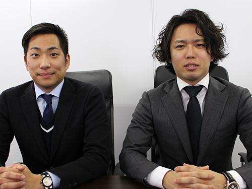 売れるネット広告社の進藤聡太氏（写真右）とアドバリューの澤登陽吉氏