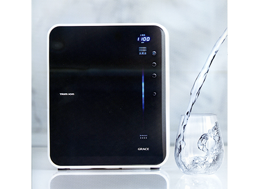 9月1日に発売した電解水素水整水器「トリムイオンGRACE」