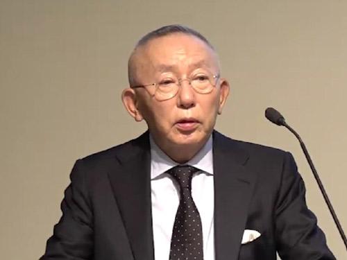 ファーストリテイリングの代表取締役会長兼社長　柳井正氏